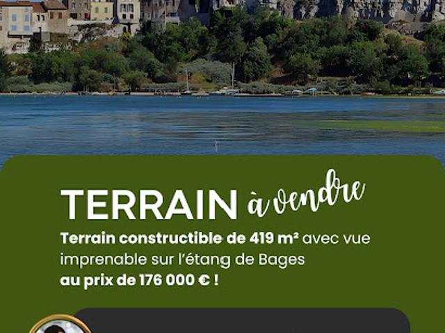 Terrain vente à Narbonne