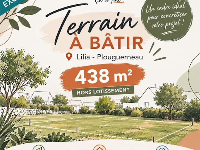 Terrain vente à Karr Pont, Plouguerneau