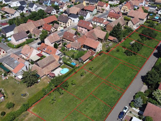Terrain vente à Colmar-Ribeauvillé, Kunheim