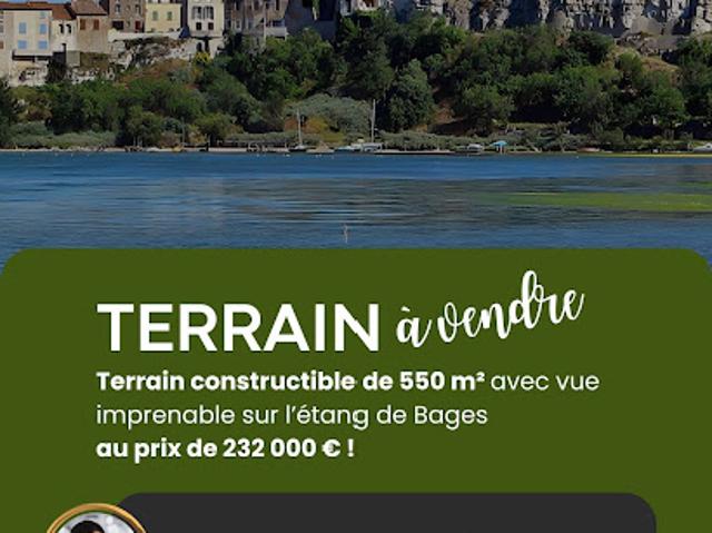 Terrain vente à Narbonne
