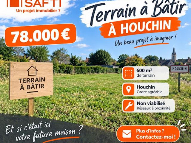 Terrain vente à Houchin, Pas-de-Calais