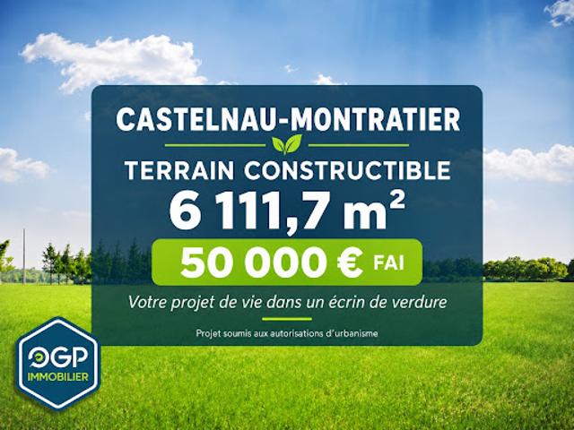 Terrain vente à Castelnau-Montratier