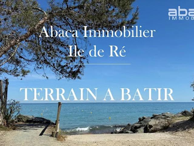 Terrain vente à La Rochelle, Le Bois-plage-en-ré