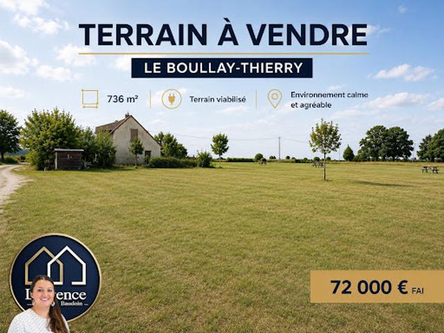 Terrain vente à Minières, Le Boullay-Thierry