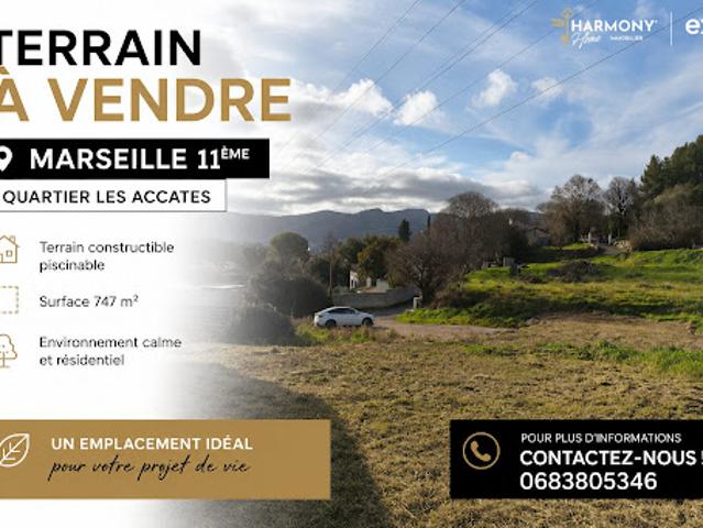 Terrain vente à Marseille