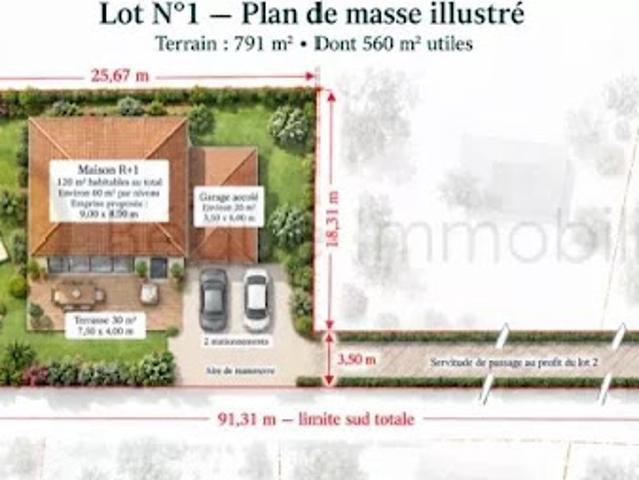 Terrain vente à Toulouse, Pibrac