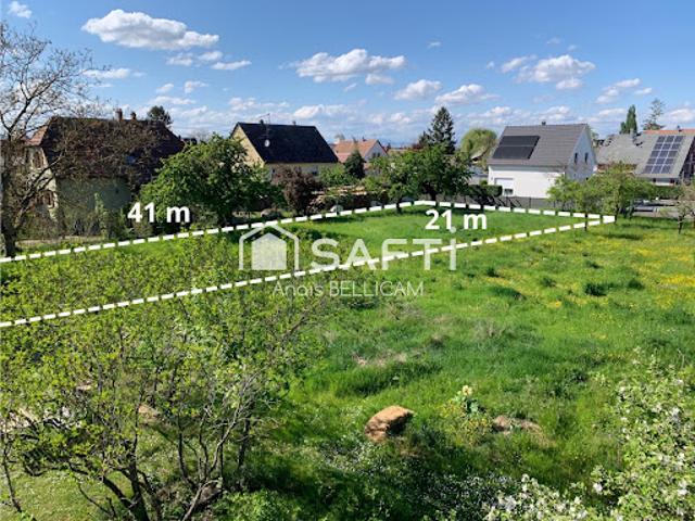 Terrain vente à Colmar-Ribeauvillé, Obersaasheim