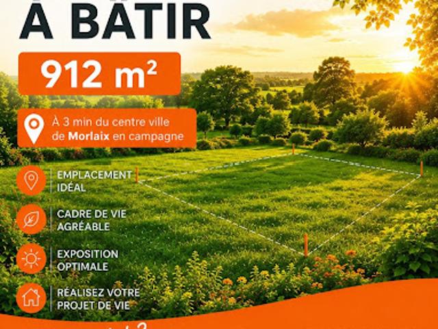 Terrain vente à Morlaix, Bretagne
