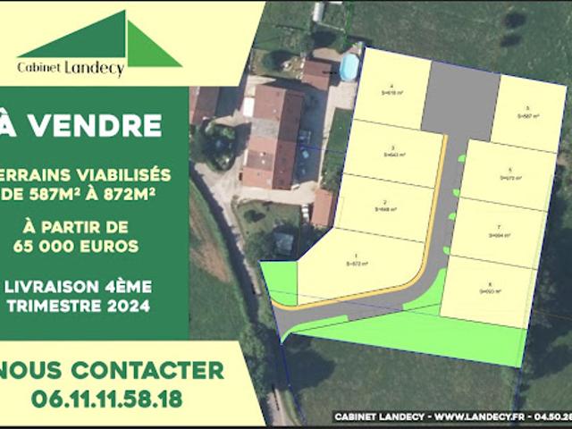 Terrain vente à Bourg-en-Bresse, Villereversure