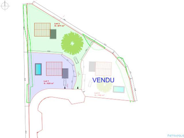 Terrain vente à Vienne, Estrablin