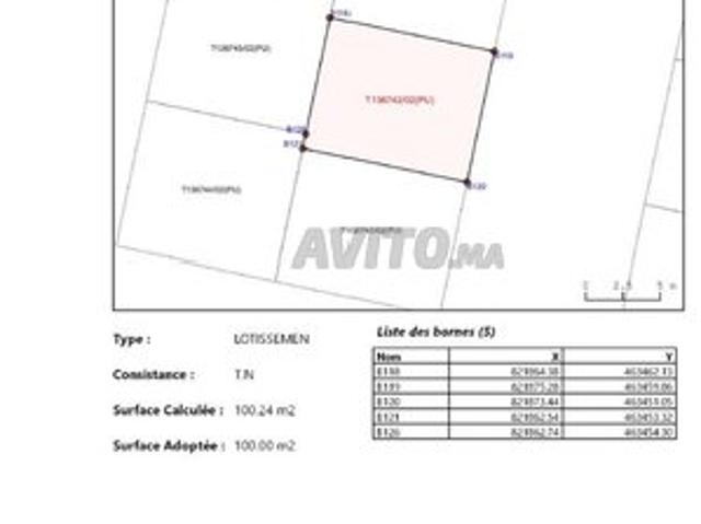 Propriété vente à Ben Slimane