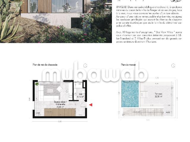 Villa vente à Tangero, Tanger-Tétouan