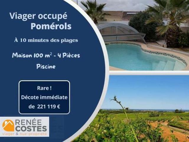 Villa vente à Béziers, Pomérols