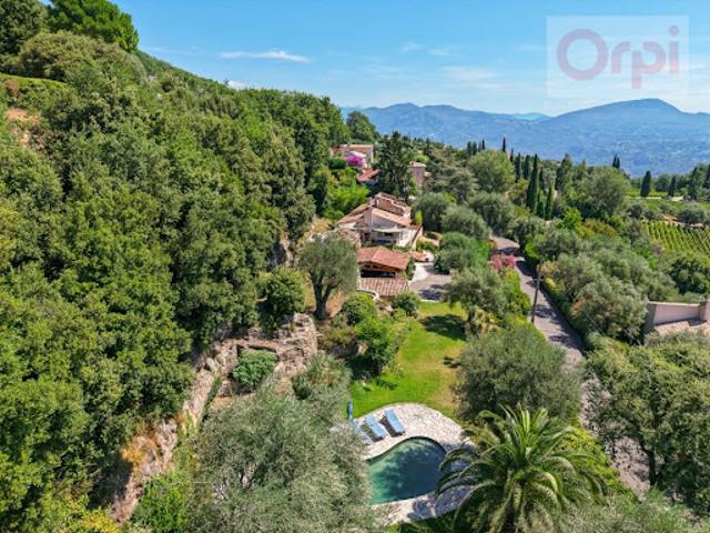 Villa vente à Grasse, Saint-jeannet