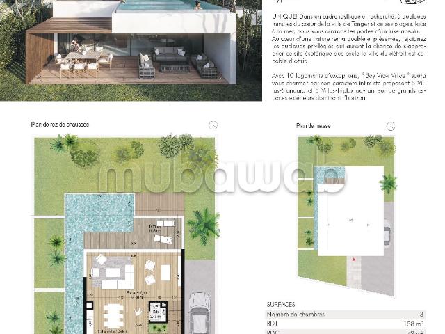 Villa vente à Tangero, Tanger-Tétouan