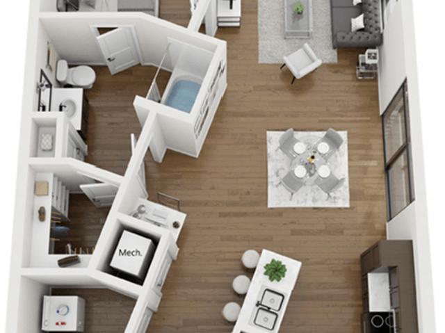 Apartment for rent in Carmel, Indiana