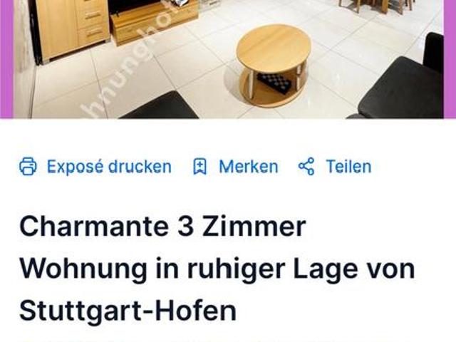 Wohnung kaufen in Mönchfeld, Stuttgart