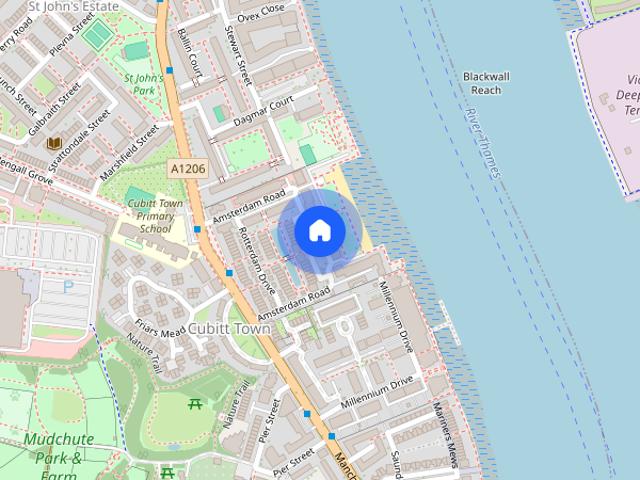 Apartment for rent in London Yard, Isle Of Dogs
