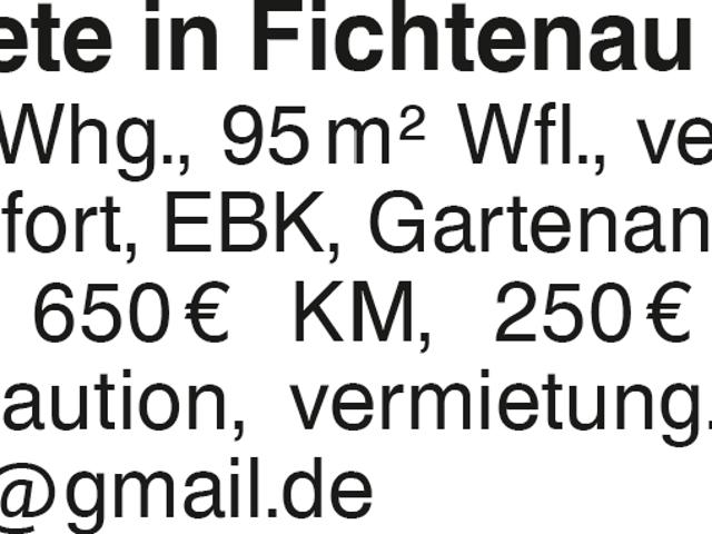 Wohnung mieten in Fichtenau, Baden-Württemberg