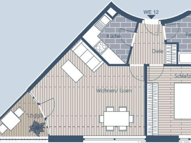 Etagenwohnung kaufen in Leipzig, Lindenau