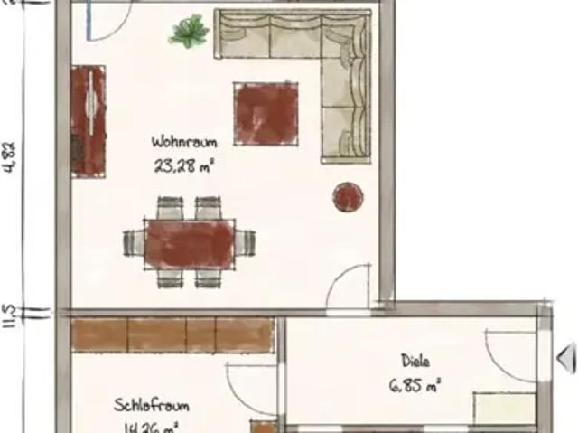 Apartment mieten in Heidewinkel, Asendorf
