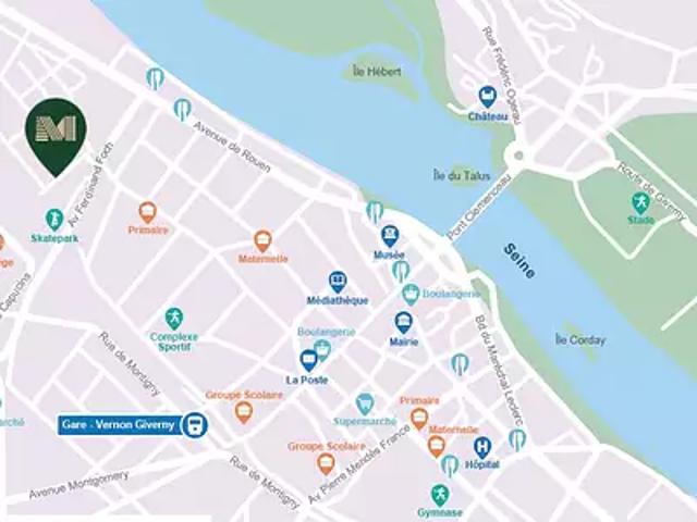 Appartement vente à Les Andelys, Vernon