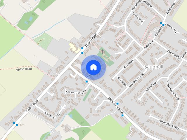 House for rent in Saughall, Cheshire