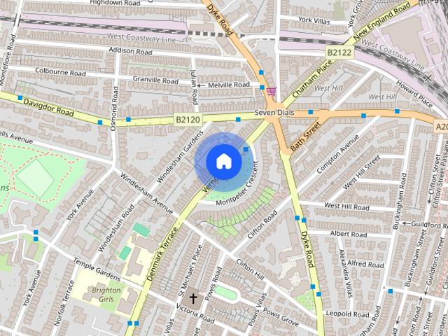 Apartment for rent in Brunswick, Brighton & Hove