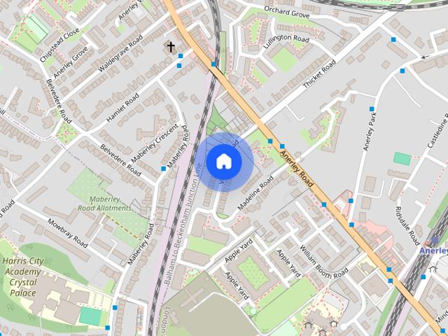 Apartment for rent in Crystal Palace, Greater London