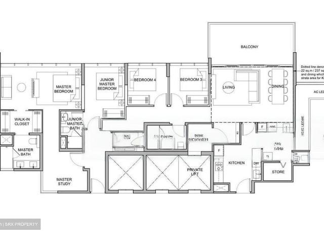 Apartment for sale in Novena