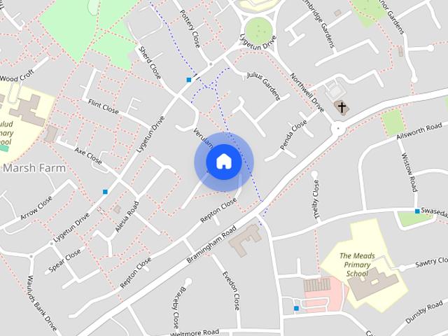 House for rent in Marsh Farm