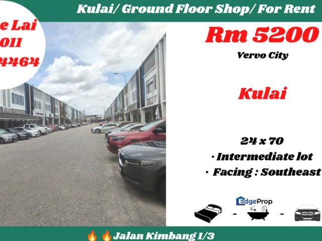Shop for rent in Pusat Komersial Indah, Kulai
