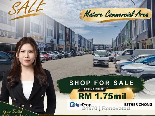 Shop for sale in Pusat Komersial Indah, Kulai
