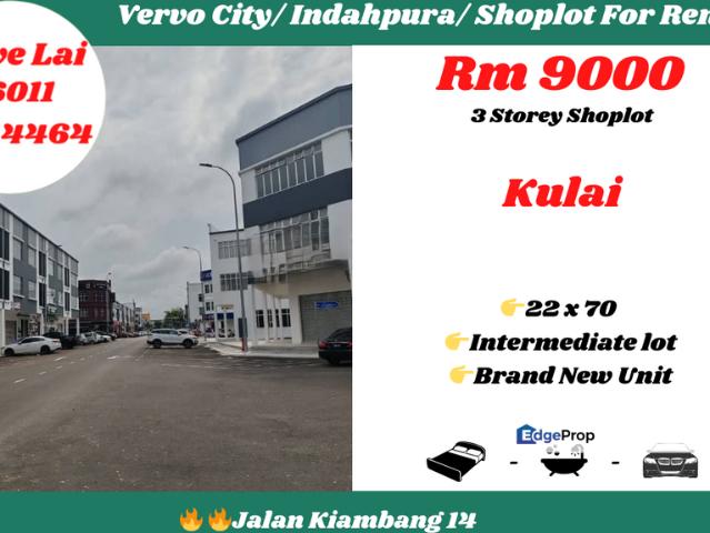 Shop for rent in Kulai, Johor