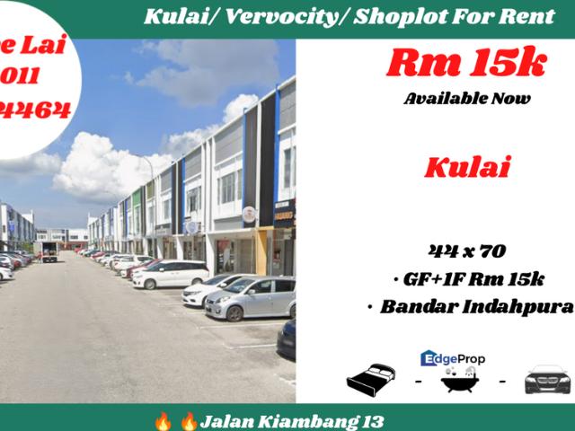 Shop for rent in Pusat Komersial Indah, Kulai