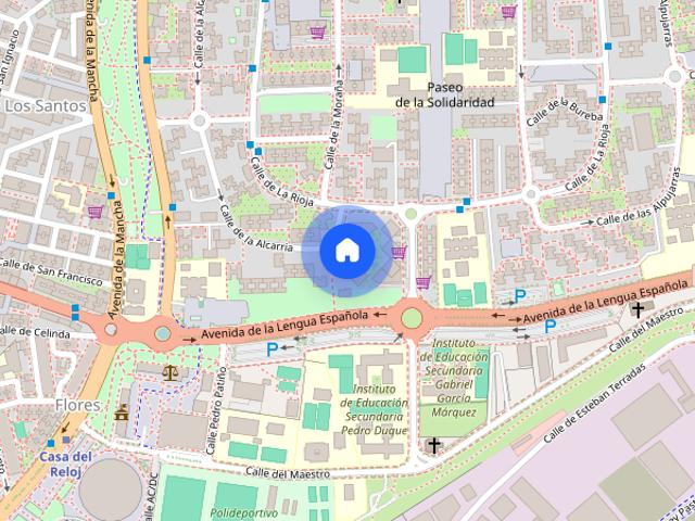 Apartamento en alquiler en Los Santos, Leganés