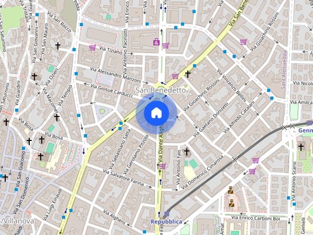Appartamento in affitto a San Benedetto, Cagliari
