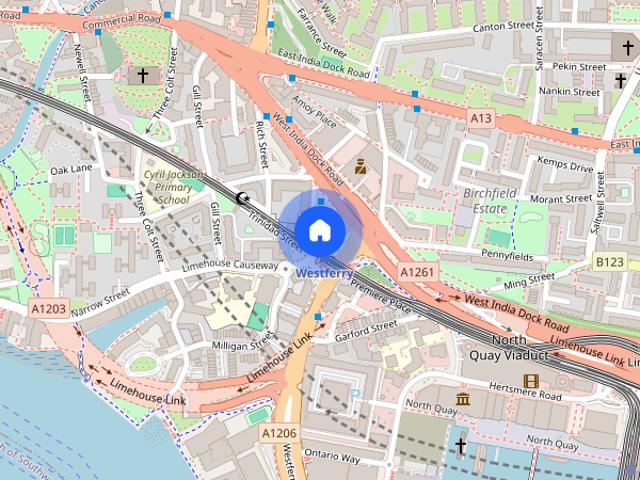 Apartment for rent in London Borough of Tower Hamlets, Greater London