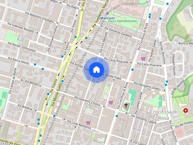 Appartamento in affitto a Zona Centro, Brescia
