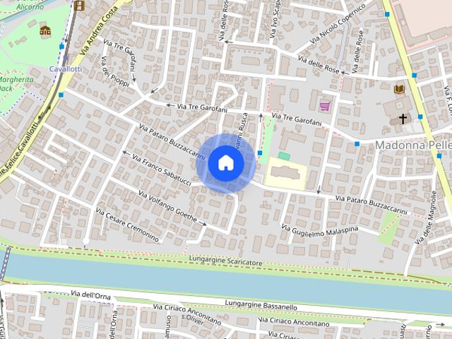 Appartamento in affitto a Madonna Pellegrina, Padova