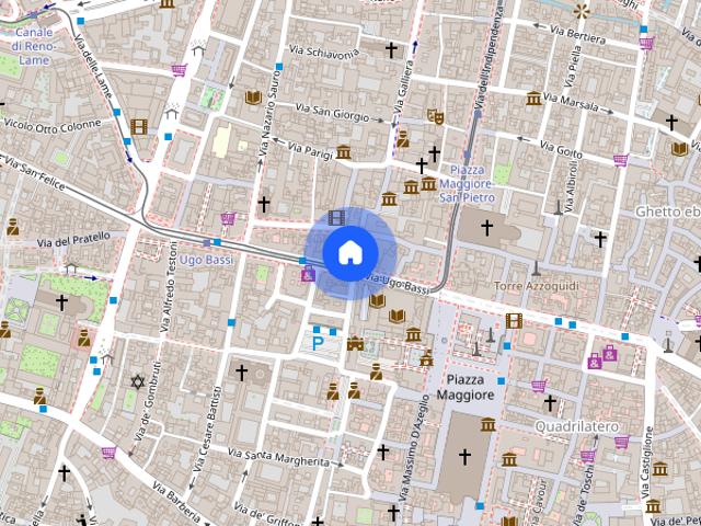 Stanza in affitto a Porto-Saragozza, Bologna