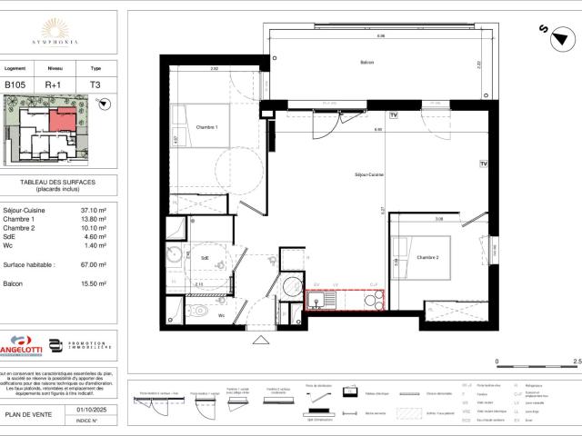 Appartement vente à Béziers, Vias
