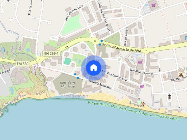 Apartamento alugar em Armação De Pêra, Faro