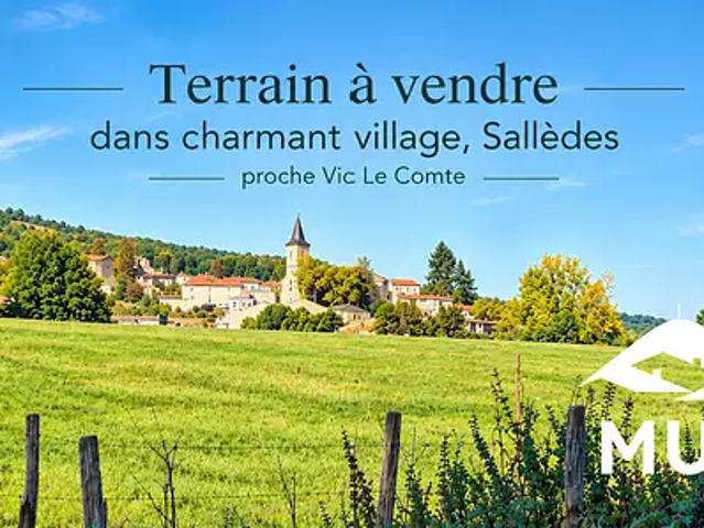 Terrain vente à Les Murs, Vic-le-Comte