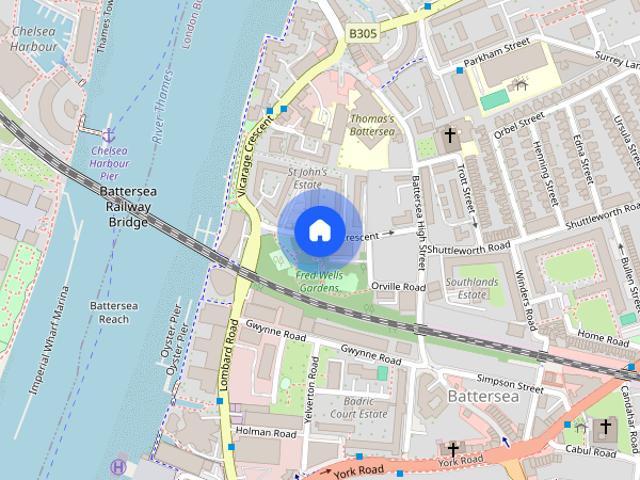 House for rent in London, Battersea