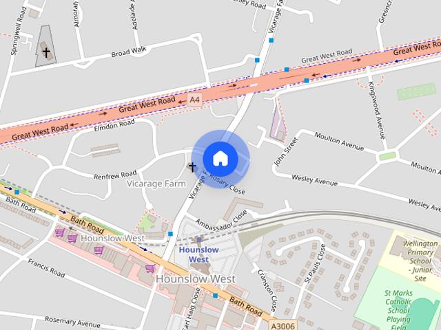 Apartment for rent in London Borough of Hounslow, Greater London