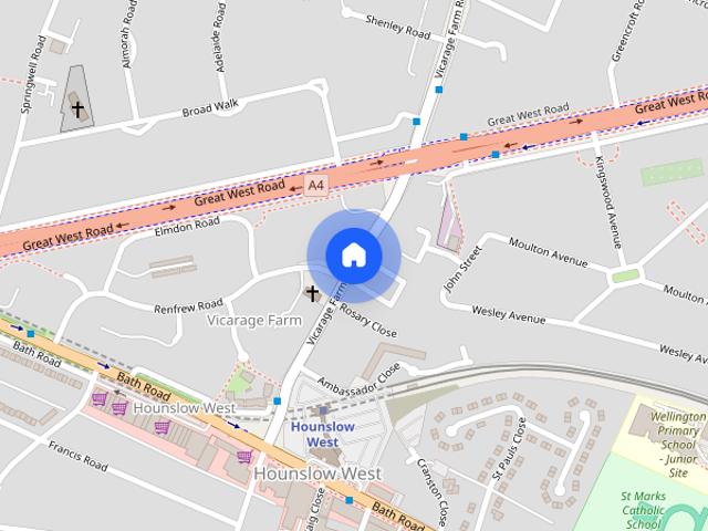 Room for rent in London Borough of Hounslow, Greater London