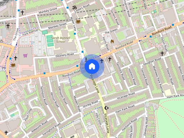 House for rent in Maryland, Greater London