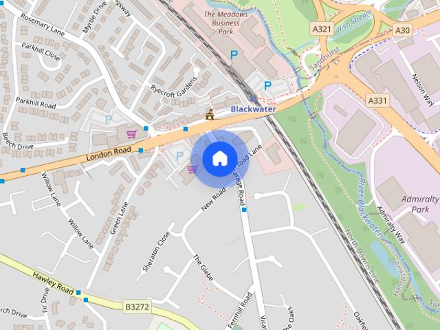 Apartment for rent in Blackwater and Hawley, Hart