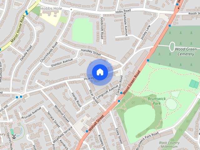 House for rent in Wednesbury, West Midlands